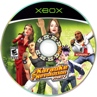 Karaoke Revolution Party (USA) Game Disc